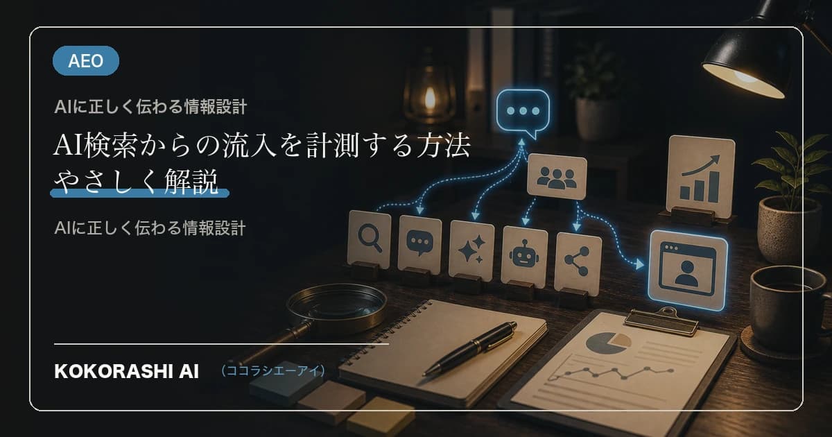 AI検索からの流入を計測する方法